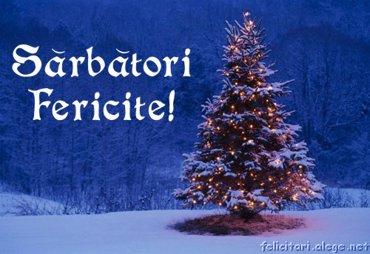Sarbatori Fericite!
